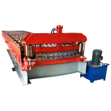 Double layer roll forming machine glazed roofing tile making machinery